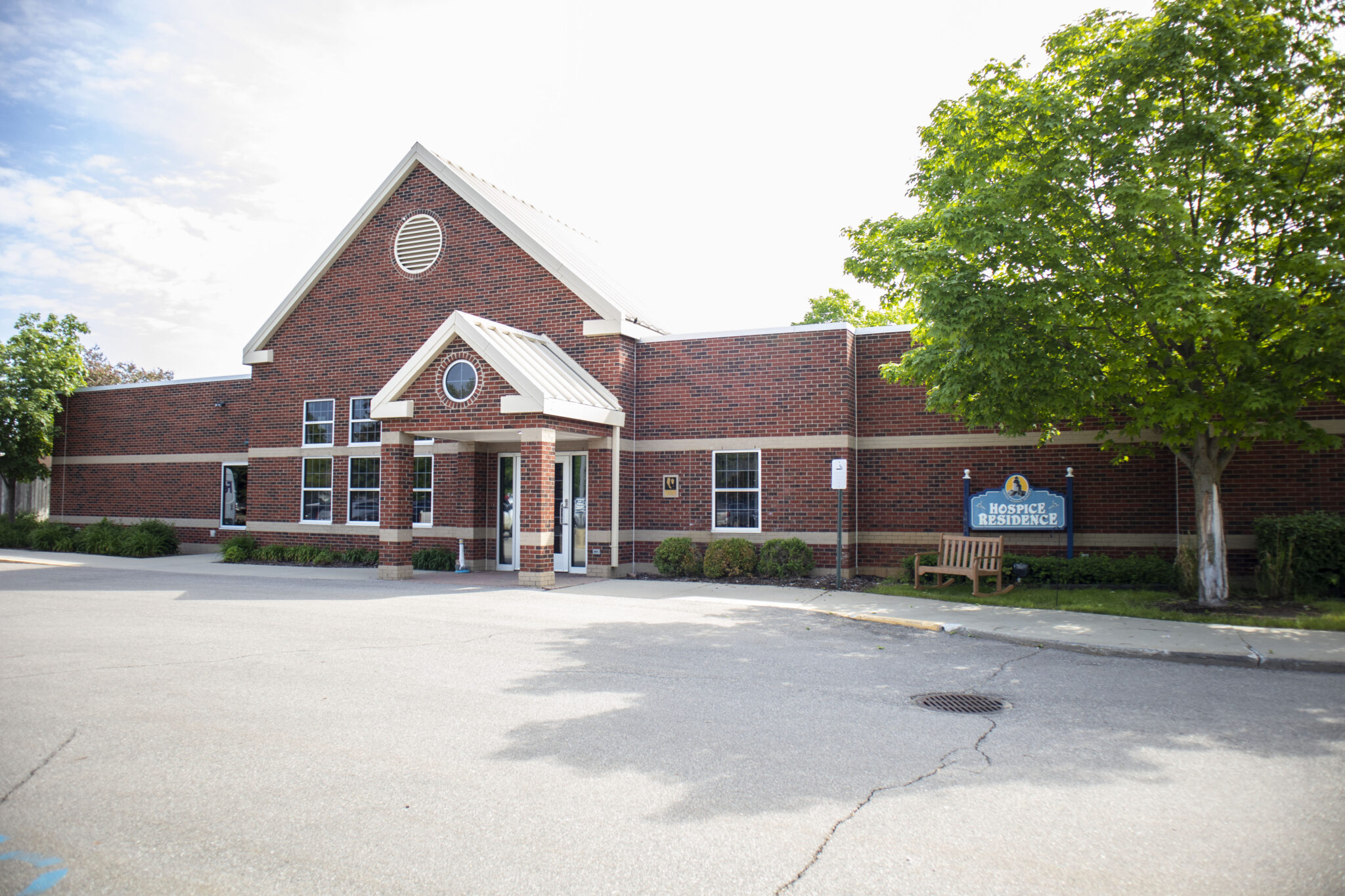 Front of one of the Aspire hospice care residences.