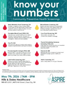 Know Your Numbers Flyer (1)